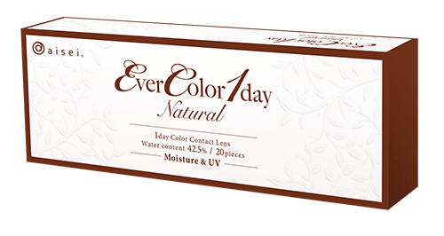 EverColor 1 Day Natural Classic Cheek 有色每日抛棄隱形眼鏡 (20片裝)