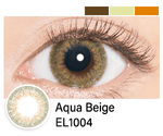 Load image into Gallery viewer, EverColor 1 day LUQUAGE Aqua Beige 有色每日抛棄隱形眼鏡 (10片裝)
