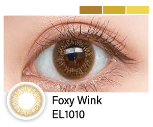 EverColor 1 day LUQUAGE Foxy Wink 有色每日抛棄隱形眼鏡 (10片裝)