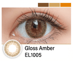 Load image into Gallery viewer, EverColor 1 day LUQUAGE Gloss Amber 有色每日抛棄隱形眼鏡 (10片裝)
