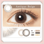 Load image into Gallery viewer, EverColor 1 Day Natural Moist Label UV Antique Beige 有色每日抛棄隱形眼鏡 (20片裝)
