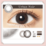將圖片載入圖庫檢視器 EverColor 1 Day Natural Moist Label UV Urban Noir 有色每日抛棄隱形眼鏡 (20片裝)
