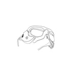 將圖片載入圖庫檢視器 HIDEO KOJIMA X JEAN-FRANÇOIS REY 眼鏡系列 LUDENS MASK 面罩式太陽眼鏡 6
