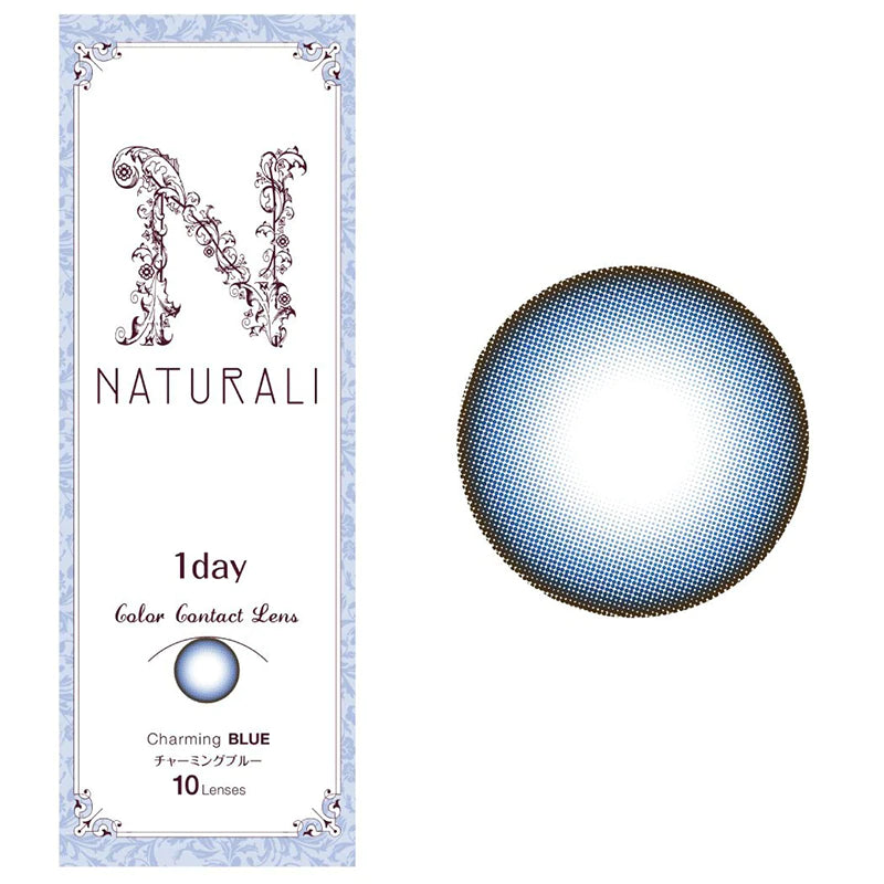 Naturali 1-Day 魅力藍 Charming Blue (10片裝)