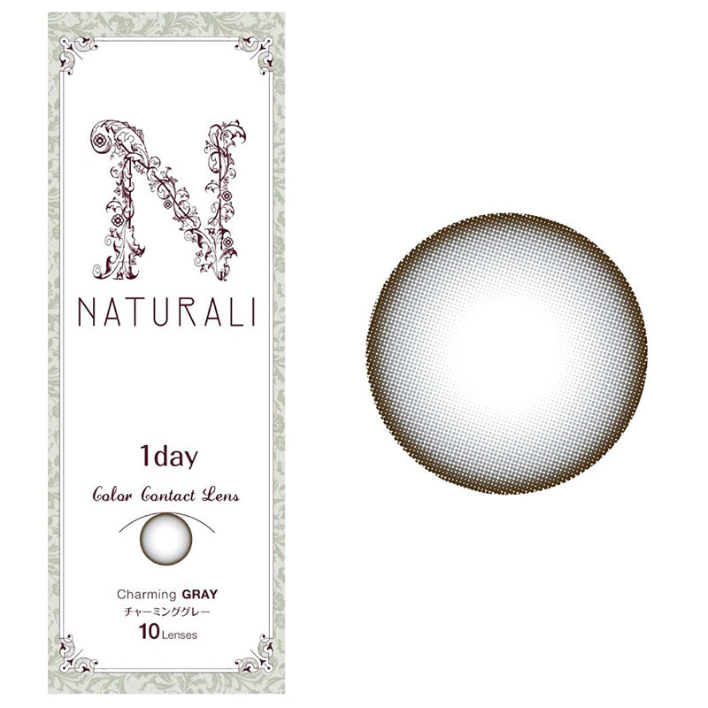Naturali 1-Day 魅力灰 Charming Gray (10片裝)