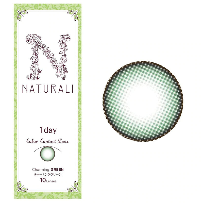 Naturali 1-Day 魅力綠 Charming Green (10片裝)