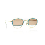 將圖片載入圖庫檢視器 Groover Spectacles Lot.492 太陽眼鏡 金/藍
