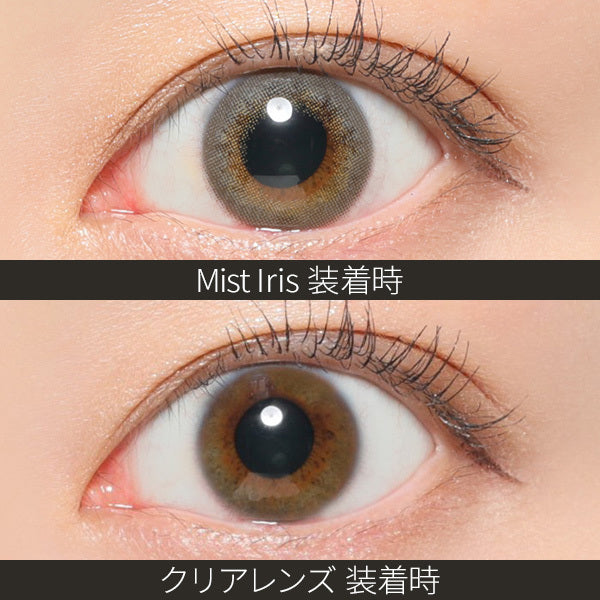 RêVIA 1 Month Mist Iris 每月拋棄型有色彩妝隱形眼鏡 (每盒1/2片)