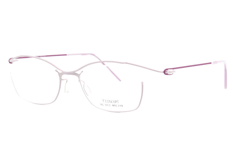 Y-Concept YC-13 光學眼鏡 粉紫